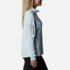 Jersey de golf con cremallera corta Shotgun para mujer