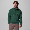 Jersey de hombre Sweater Weather™ de corte holgado con medio cierre a presión