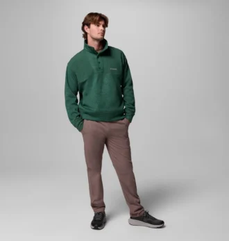 Jersey de hombre Sweater Weather™ de corte holgado con medio cierre a presión