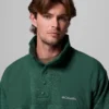Jersey de hombre Sweater Weather™ de corte holgado con medio cierre a presión