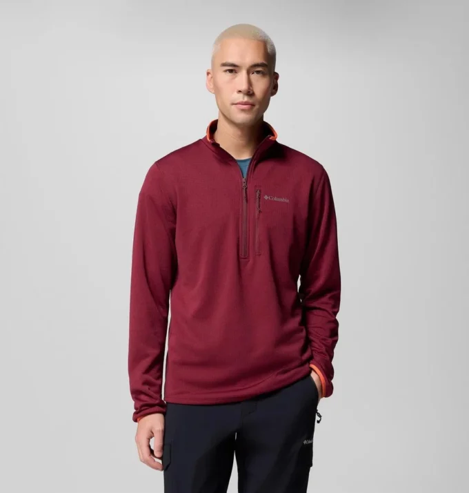 Jersey de medio cremallera Essential Hike™ Grid Fleece para hombre Jersey de medio cremallera Essential Hike™ Grid Fleece para hombre