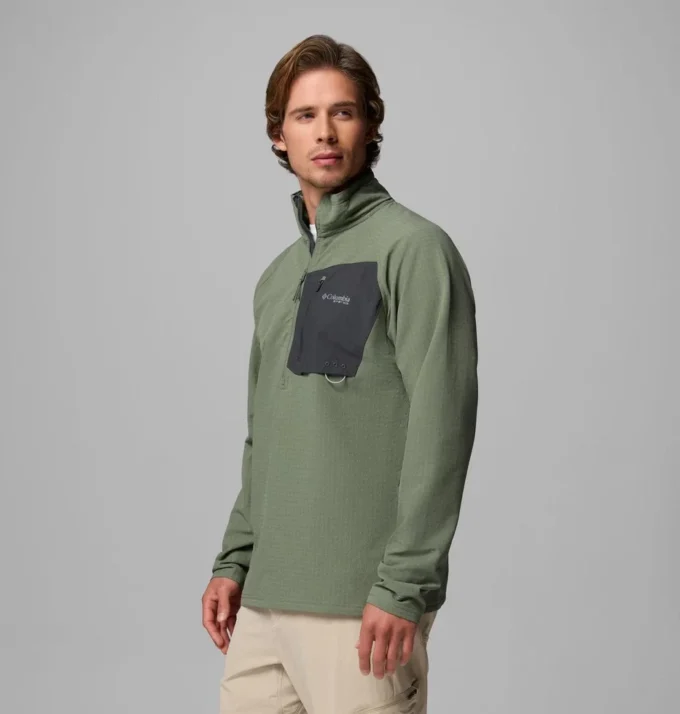 Jersey ligero con media cremallera Hydroforce™ para hombre Jersey ligero con media cremallera Hydroforce™ para hombre