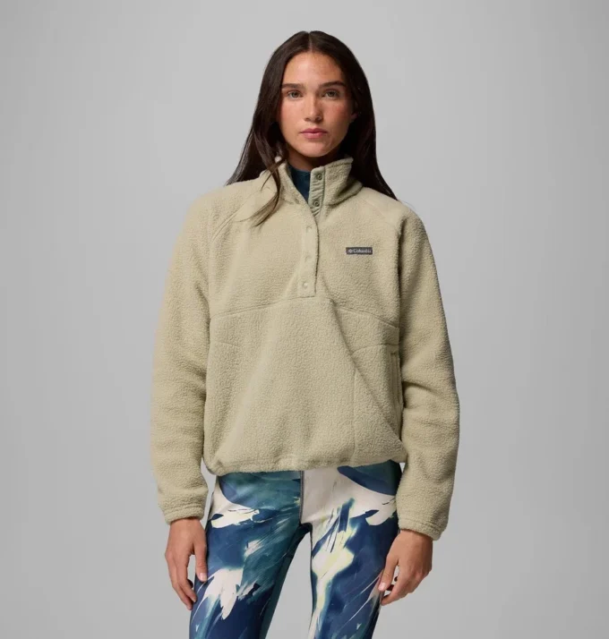 Mujer Jasper Ridge™ Pubbled Fleece Half Snap Mujer Jasper Ridge™ Pubbled Fleece Half Snap