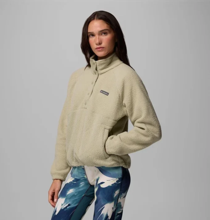 Mujer Jasper Ridge™ Pubbled Fleece Half Snap Mujer Jasper Ridge™ Pubbled Fleece Half Snap