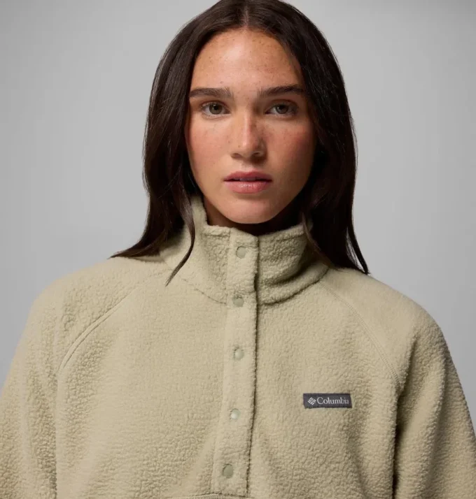 Mujer Jasper Ridge™ Pubbled Fleece Half Snap Mujer Jasper Ridge™ Pubbled Fleece Half Snap