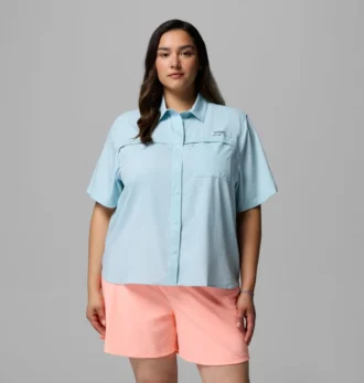 Mujer PFG Castback™ Tejido de manga corta – Talla grande