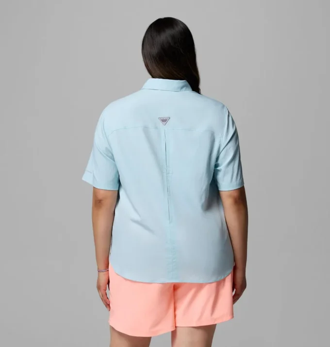 Mujer PFG Castback™ Tejido de manga corta – Talla grande Mujer PFG Castback™ Tejido de manga corta – Talla grande