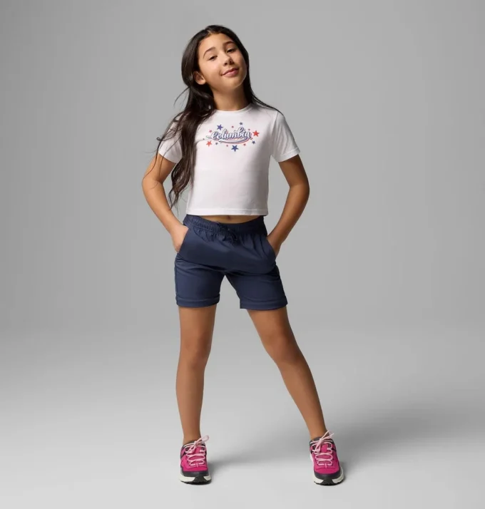 Pantalones convertibles utilitarios Silver Ridge™ para niña Pantalones convertibles utilitarios Silver Ridge™ para niña