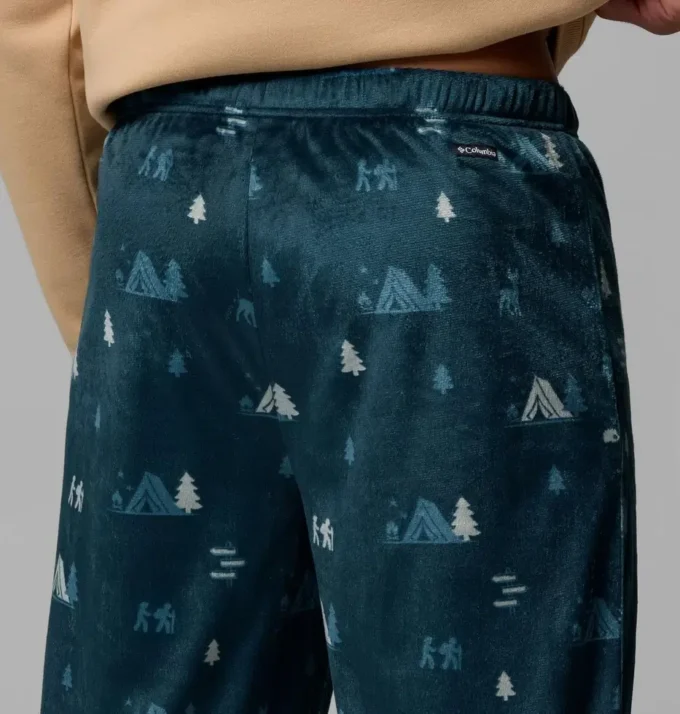 Pantalones de pijama de felpa Minky para hombre