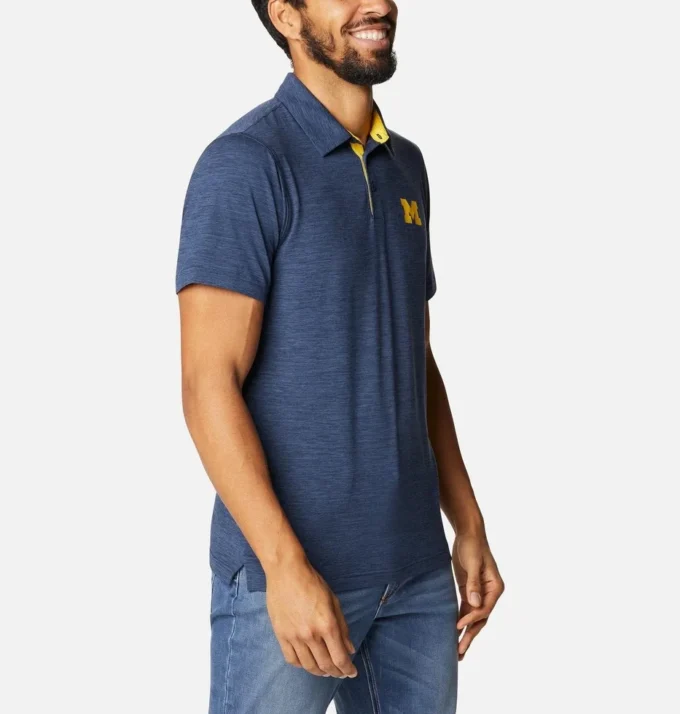 Polo Collegiate Trail™ para hombre – Michigan