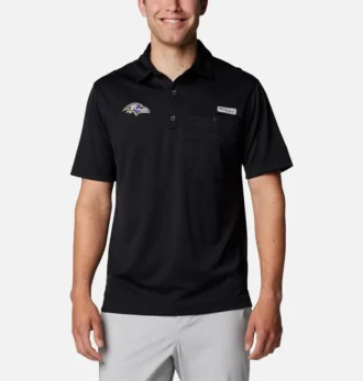 Polo con bolsillo PFG Flycaster para hombre Polo con bolsillo PFG Flycaster para hombre
