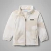 Polo de lana con estampado y cremallera completa Castle Dale™ para niño pequeño
