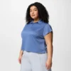 Polo de manga corta PFG Tidal Tee™ para mujer – Tallas grandes Polo de manga corta PFG Tidal Tee™ para mujer – Tallas grandes