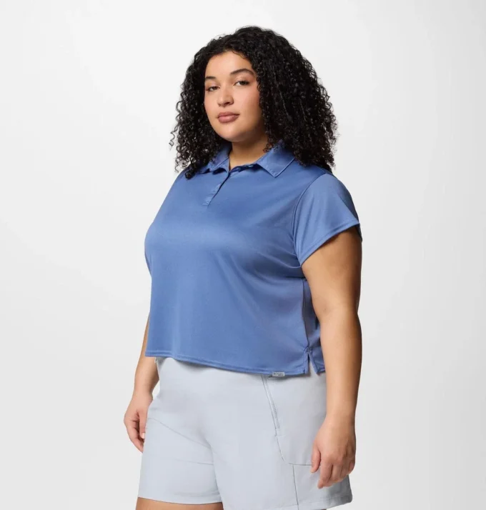 Polo de manga corta PFG Tidal Tee™ para mujer – Tallas grandes Polo de manga corta PFG Tidal Tee™ para mujer – Tallas grandes