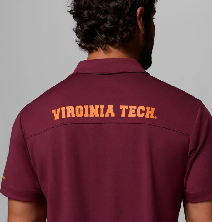 Polo Fair Catch™ para hombre universitario – Virginia Tech Polo Fair Catch™ para hombre universitario – Virginia Tech