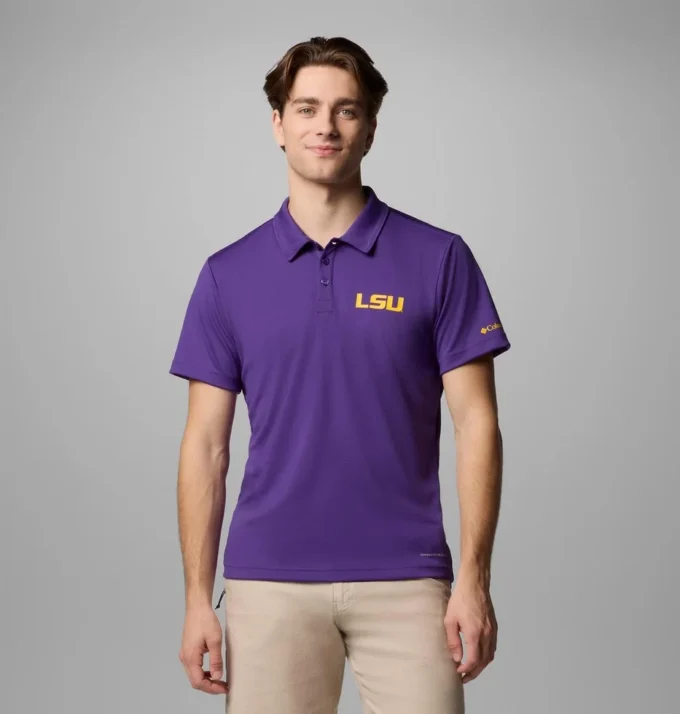 Polo para hombre Collegiate Fair Catch™ – LSU Polo para hombre Collegiate Fair Catch™ – LSU