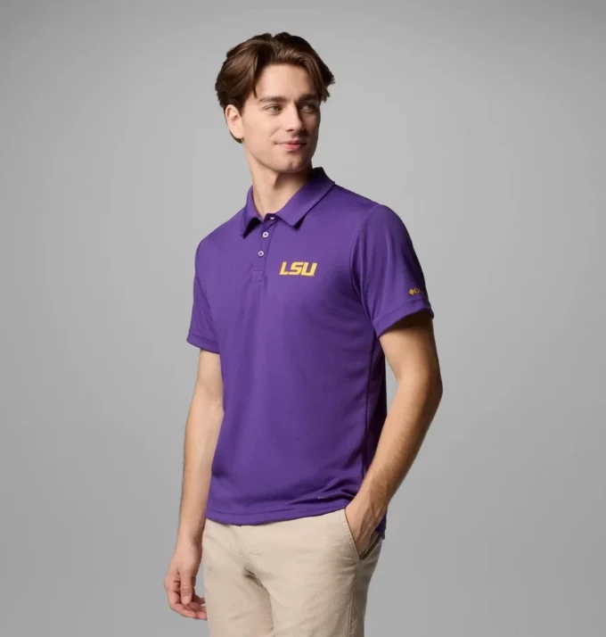 Polo para hombre Collegiate Fair Catch™ – LSU Polo para hombre Collegiate Fair Catch™ – LSU