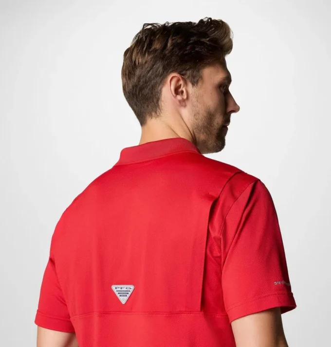 Polo PFG Low Drag Offshore™ para hombre – New England Patriots