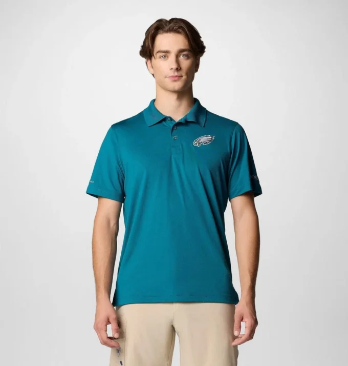 Polo PFG Low Drag Offshore™ para hombre – Philadelphia Eagles