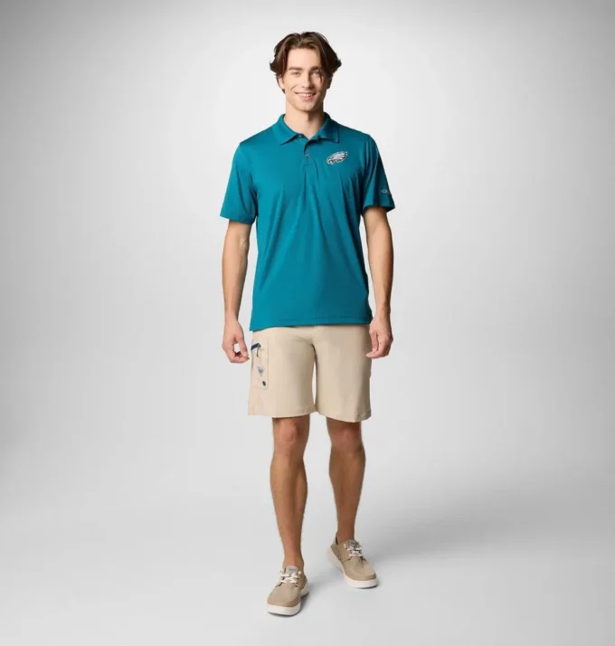 Polo PFG Low Drag Offshore™ para hombre – Philadelphia Eagles