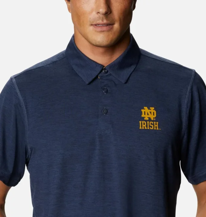 Polo técnico universitario para hombre Trail™ – Notre Dame