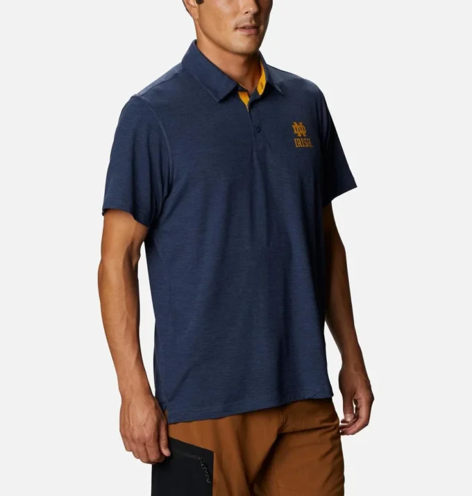 Polo técnico universitario para hombre Trail™ – Notre Dame