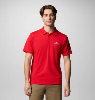 Polo universitario Fair Catch™ para hombre – Georgia