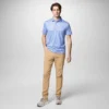 Polo verde campo para hombre