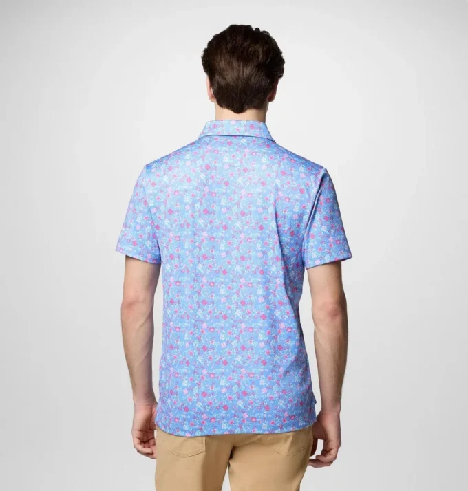 Polo verde campo para hombre