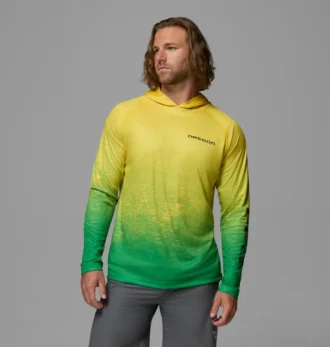 Sudadera con capucha Collegiate PFG Super Terminal Tackle™ para hombre – Oregon Sudadera con capucha Collegiate PFG Super Terminal Tackle™ para hombre – Oregon