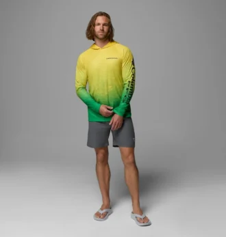 Sudadera con capucha Collegiate PFG Super Terminal Tackle™ para hombre – Oregon Sudadera con capucha Collegiate PFG Super Terminal Tackle™ para hombre – Oregon