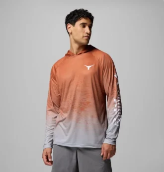 Sudadera con capucha Collegiate PFG Super Terminal Tackle™ para hombre – Texas