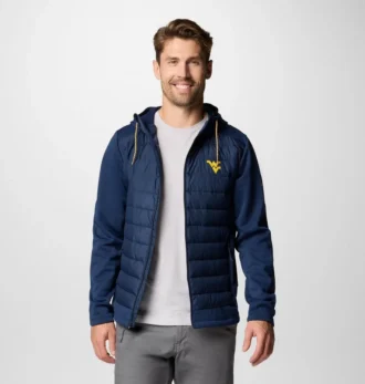 Sudadera con capucha híbrida Collegiate Out-Shield™ para hombre – West Virginia