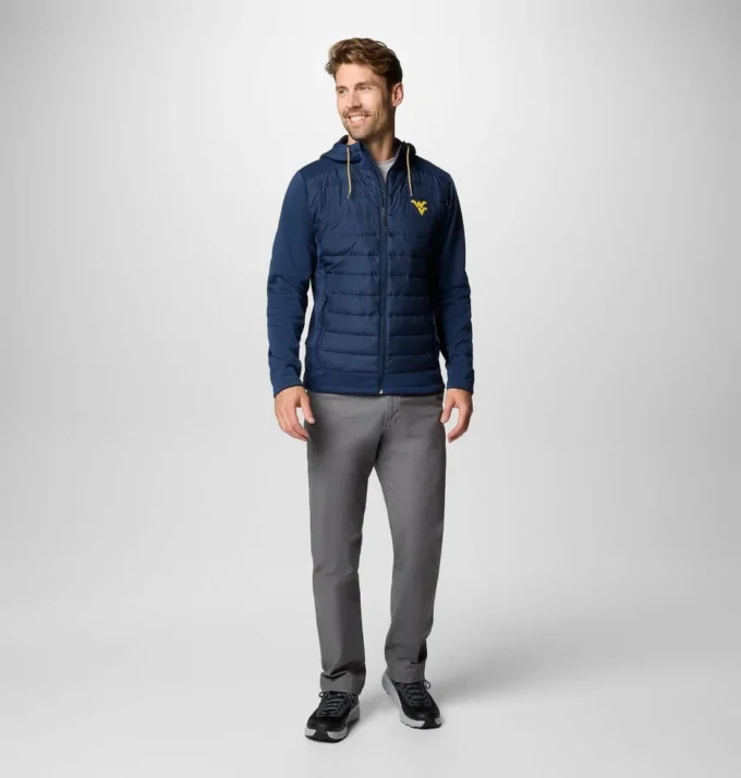 Sudadera con capucha híbrida Collegiate Out-Shield™ para hombre – West Virginia Sudadera con capucha híbrida Collegiate Out-Shield™ para hombre – West Virginia