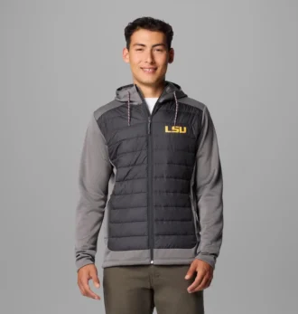 Sudadera con capucha híbrida Out-Shield™ para hombre – LSU