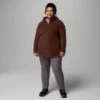 Sudadera con capucha larga de forro polar Benton Springs™ II para mujer – Tallas grandes