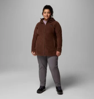 Sudadera con capucha larga de forro polar Benton Springs™ II para mujer – Tallas grandes