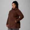 Sudadera con capucha larga de forro polar Benton Springs™ II para mujer – Tallas grandes
