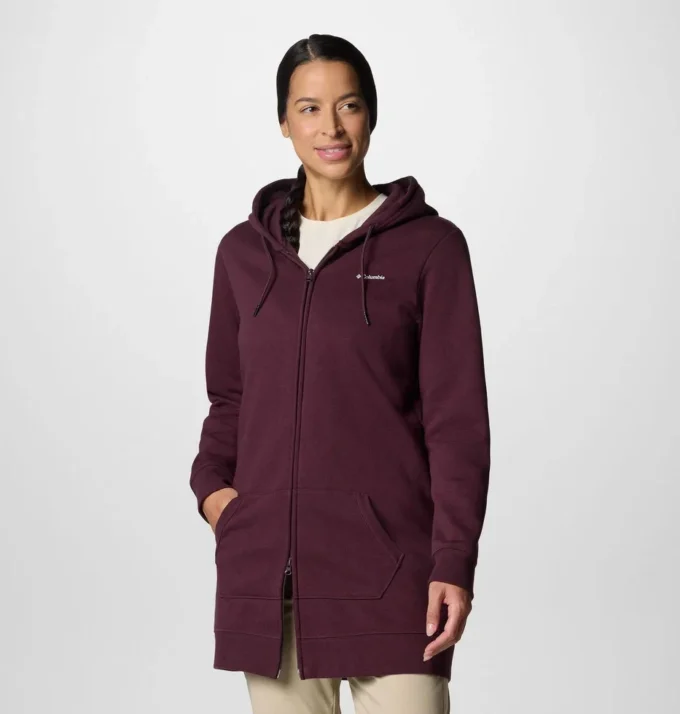 Sudadera con capucha larga y cremallera completa Burr Trail™ para mujer Sudadera con capucha larga y cremallera completa Burr Trail™ para mujer