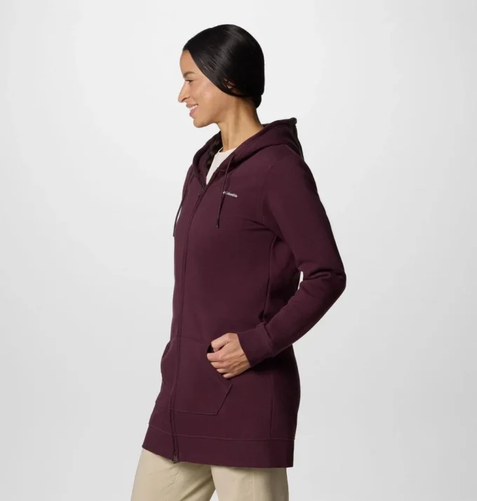 Sudadera con capucha larga y cremallera completa Burr Trail™ para mujer Sudadera con capucha larga y cremallera completa Burr Trail™ para mujer