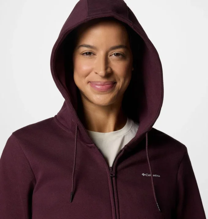 Sudadera con capucha larga y cremallera completa Burr Trail™ para mujer Sudadera con capucha larga y cremallera completa Burr Trail™ para mujer