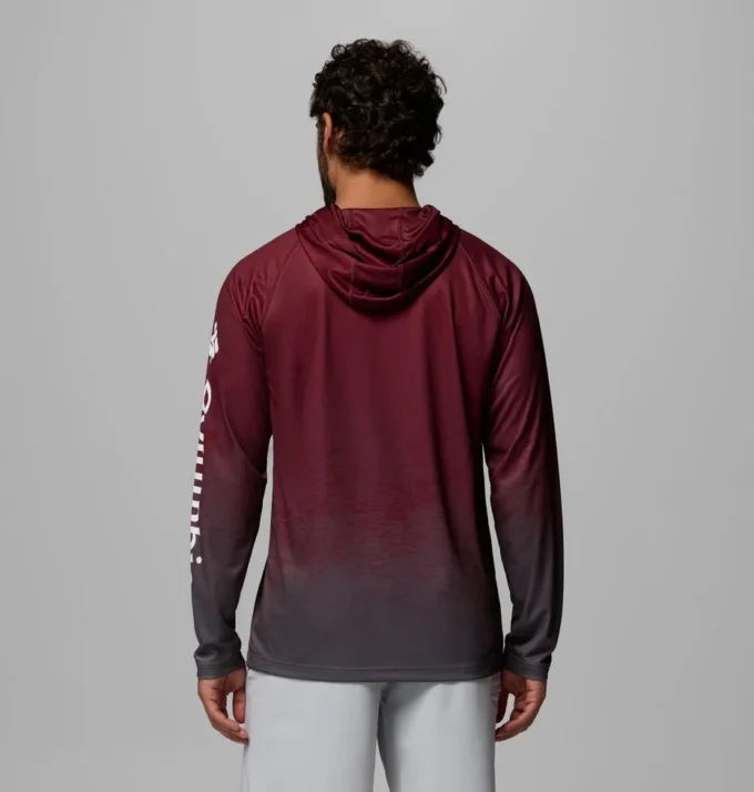 Sudadera con capucha PFG Super Terminal Tackle™ para hombre – Texas A&M Sudadera con capucha PFG Super Terminal Tackle™ para hombre – Texas A&M