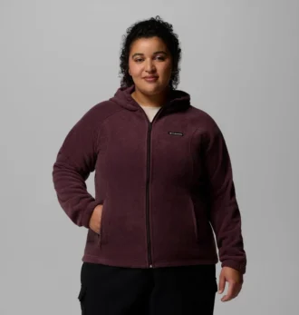 Sudadera con capucha y cremallera completa Benton Springs™ para mujer – Tallas grandes