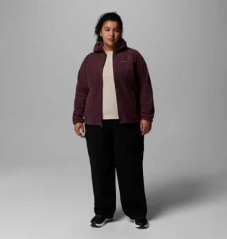 Sudadera con capucha y cremallera completa Benton Springs™ para mujer – Tallas grandes