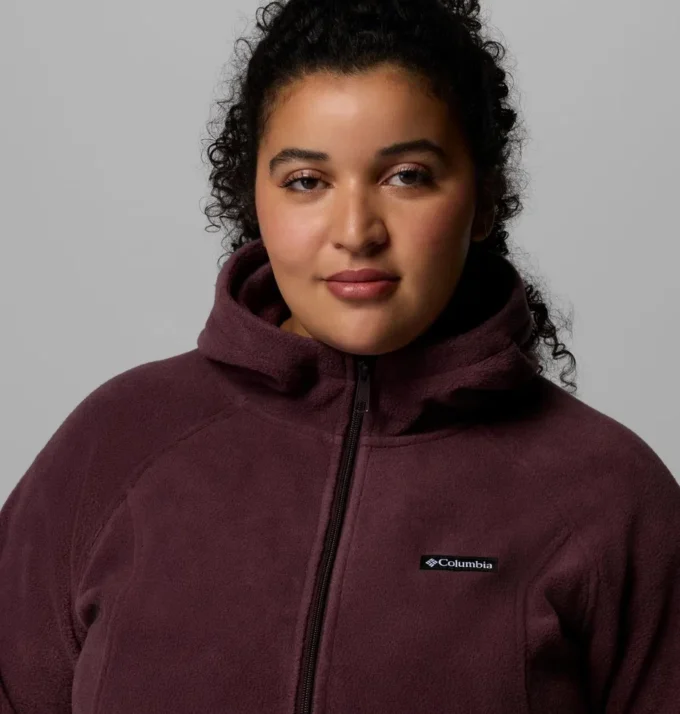 Sudadera con capucha y cremallera completa Benton Springs™ para mujer – Tallas grandes