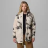 Sudadera con capucha y cremallera completa estampada Women Winter Warmth™ Sudadera con capucha y cremallera completa estampada Women Winter Warmth™