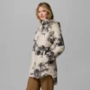 Sudadera con capucha y cremallera completa estampada Women Winter Warmth™ Sudadera con capucha y cremallera completa estampada Women Winter Warmth™
