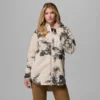 Sudadera con capucha y cremallera completa estampada Women Winter Warmth™ Sudadera con capucha y cremallera completa estampada Women Winter Warmth™
