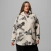 Sudadera con capucha y cremallera completa estampada Women Winter Warmth™ – Talla grande Sudadera con capucha y cremallera completa estampada Women Winter Warmth™ – Talla grande