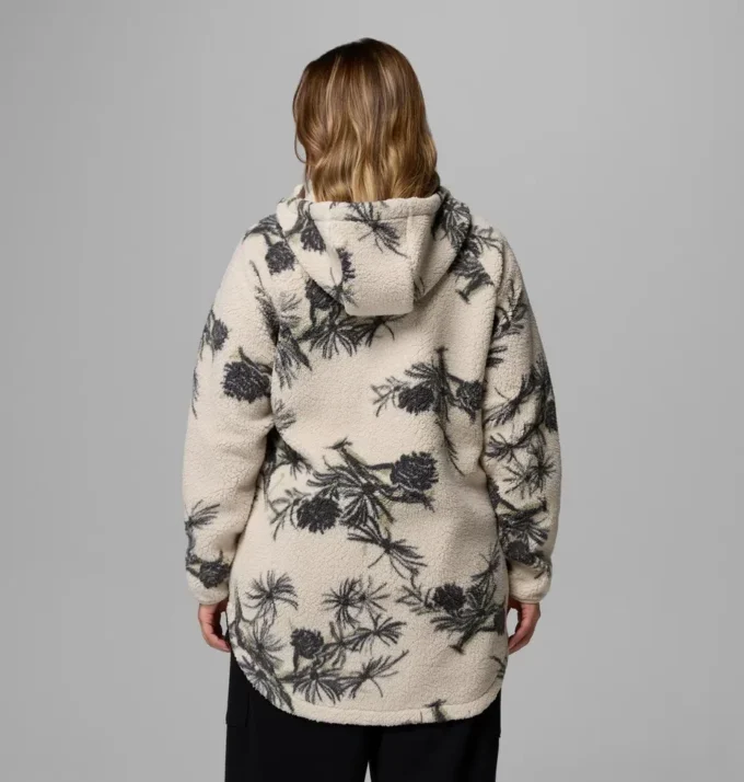 Sudadera con capucha y cremallera completa estampada Women Winter Warmth™ – Talla grande Sudadera con capucha y cremallera completa estampada Women Winter Warmth™ – Talla grande